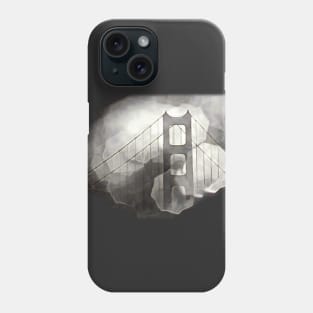 Golden Gate Noir Phone Case