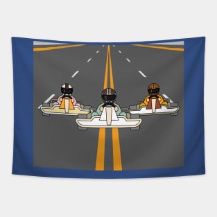 Go-Kart Racing Kart Race Kartor Tapestry