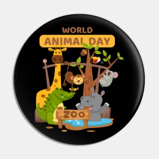 World animal day Pin