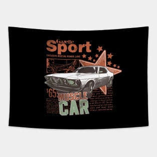 Classic Sport Fast Car Tapestry