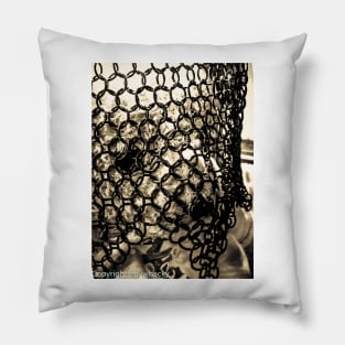 Chain Mail Bear Pillow