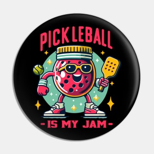 Funny Pickleball layer women and mens Pin
