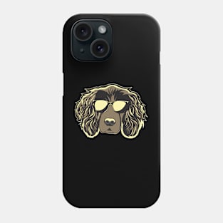 Boykin Spaniel Face With Sage Neon Color Phone Case