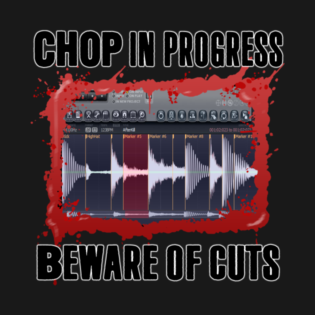 Discover Chop in progress - Sampling - T-Shirt