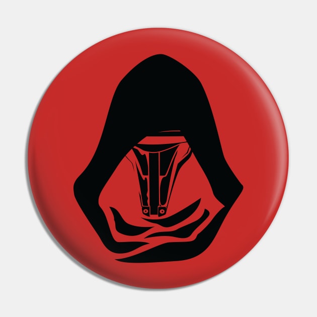 Darth Revan Mask – in Black Pin by HelveticaHero