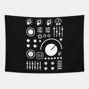 Synthesizer Knobs And Dials Tapestry
