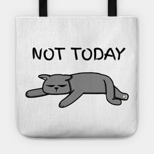 Not Today Cat Tote