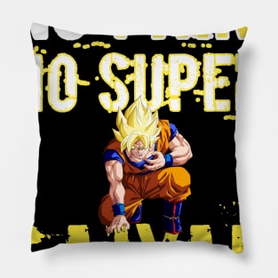 no pain no super saiyan Pillow