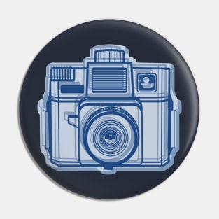 ISSF Society6 logo BLUEReverse Pin