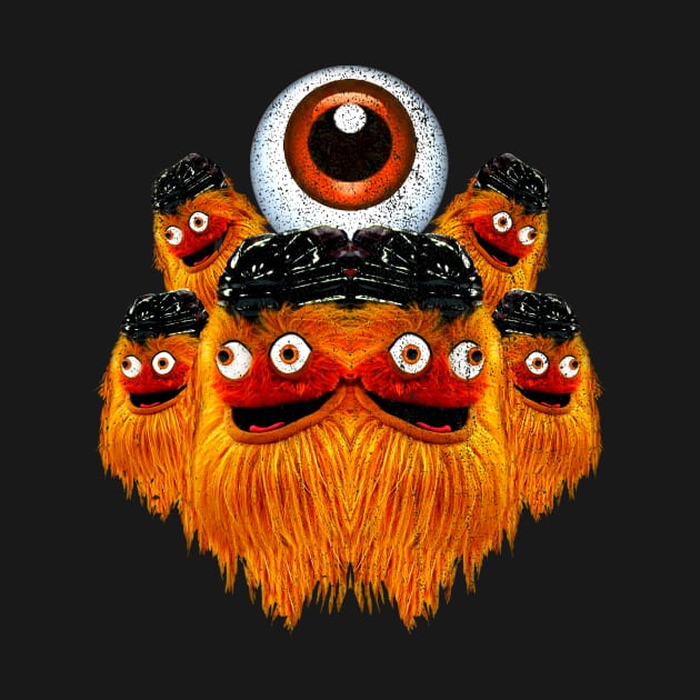 Philadelphia Gritty Eyeball of Hell by lavdog