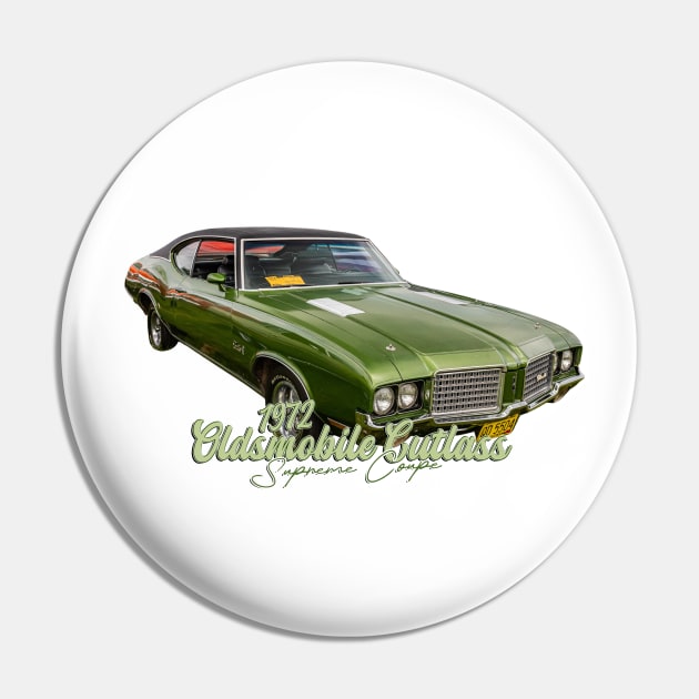 1972  Oldsmobile Cutlass Supreme Coupe Pin by Gestalt Imagery