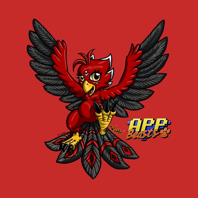 Birdie AppBeast Red and Black by BlademanUnitPi