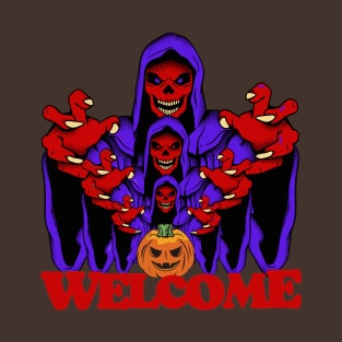 the red witch -scary halloween 2022 T-Shirt