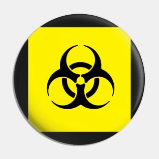 Biohazard Design, Artwork, Vector, Graphic Pin