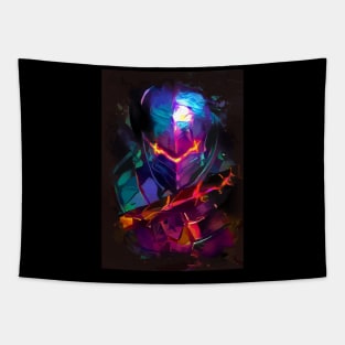 Neon Berserker Tapestry