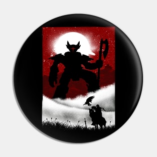 The Lonely Warrior Pin