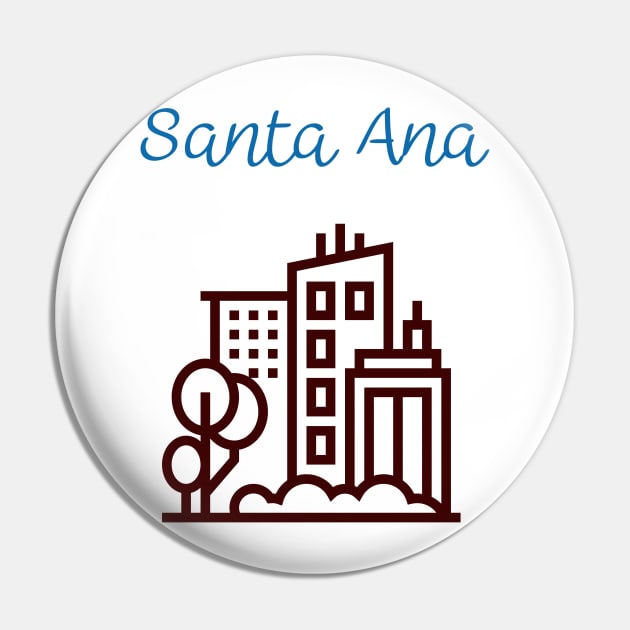City Of Santa Ana Pin by Booze & Letters