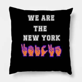We are the New York Knicks. Pillow