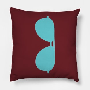 light blue shades Pillow