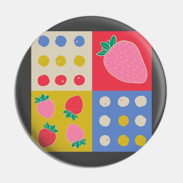 Berry Pop no.2 Pin by Jacqueline Hurd