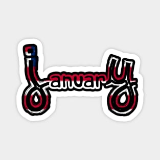 january Magnet