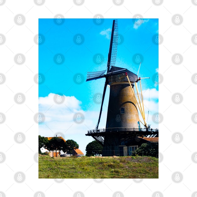 Photography - Dutch windmill by Karoのkyuuto