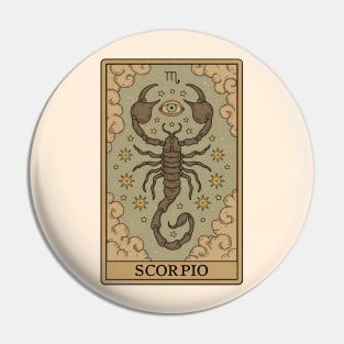 Scorpio Card Pin