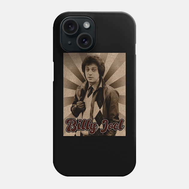 Vintage Classic Billy Joel Phone Case by StickMen