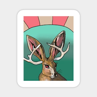 Jackalope Magnet