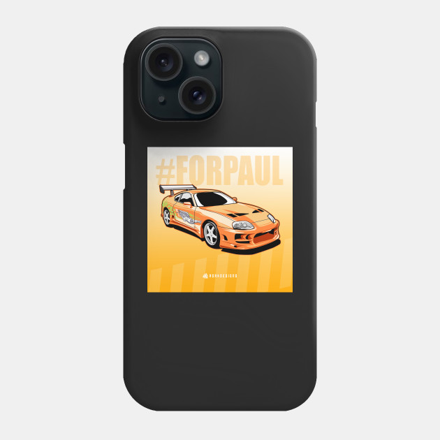 Brian's toyota supra from fast and furious 1 - Supra - Phone Case