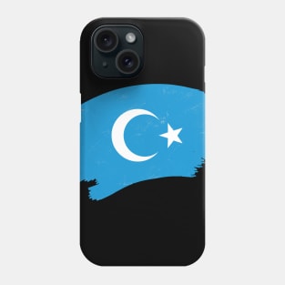 Free the Uyghurs - Save Uyghur Flag Phone Case