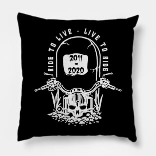 ride to life Pillow
