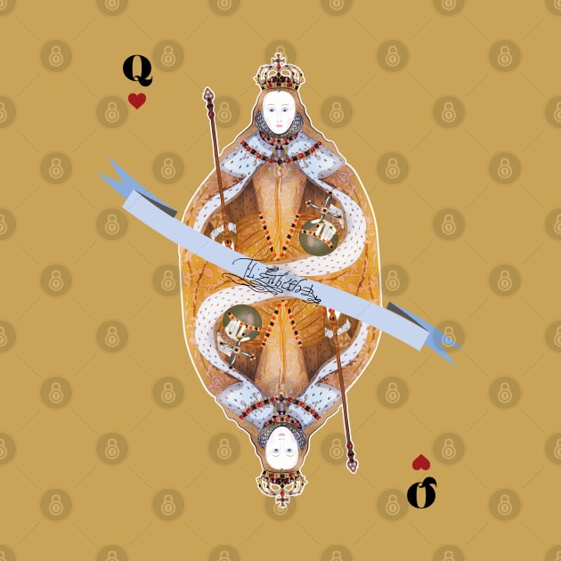 Queen Elizabeth I card 02 by vixfx