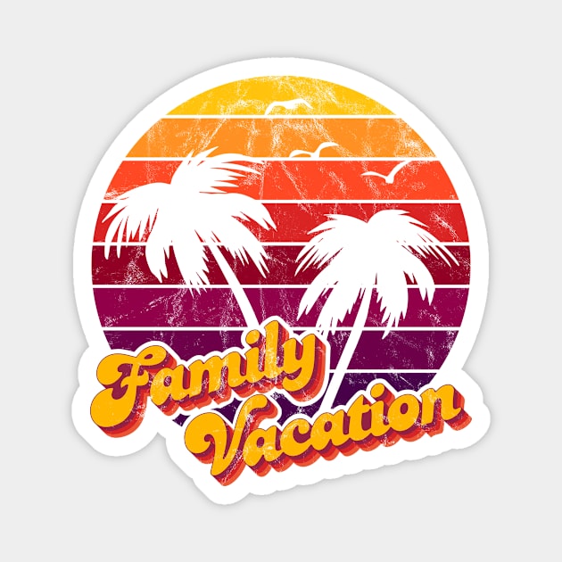 Family Vacation Magnet by Jennifer