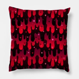 Red and Black Slime Pillow
