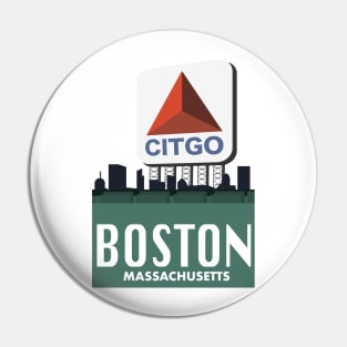 Fenway Citgo Sign Boston Pin
