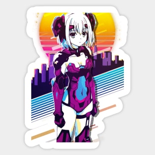 Origami Tobiichi - Date A Live v.2 Sticker for Sale by Geonime