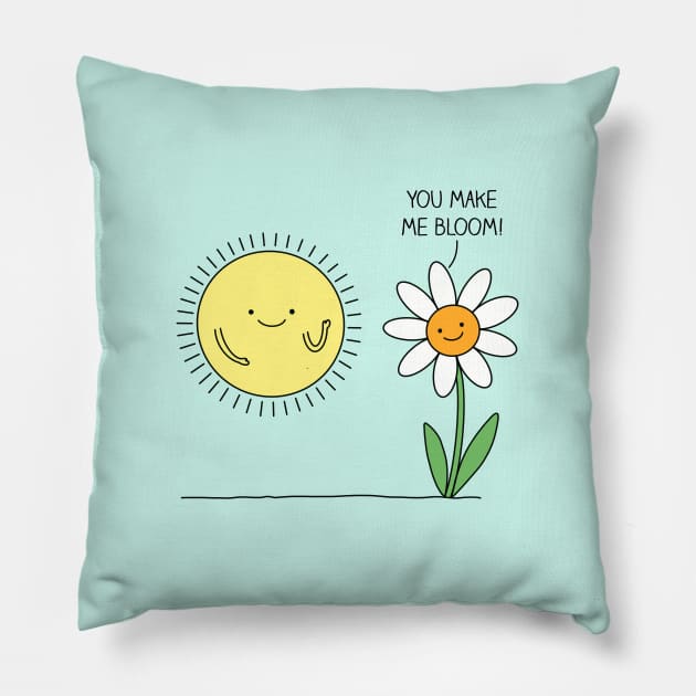 Bloom Pillow by milkyprint