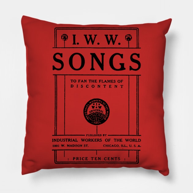 The Little Red Songbook Pillow by DankFutura