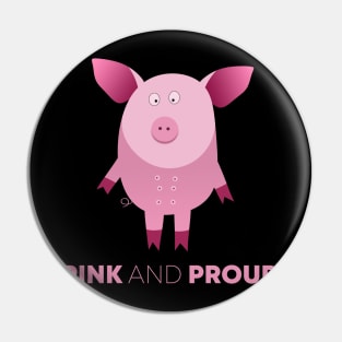 Pink Pig Pin