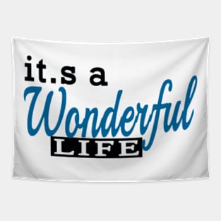 It,s A Wonderful Life Tapestry