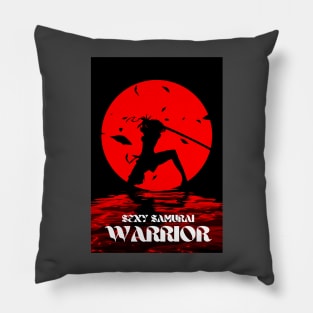 Sexy samurai T-Shirt Pillow