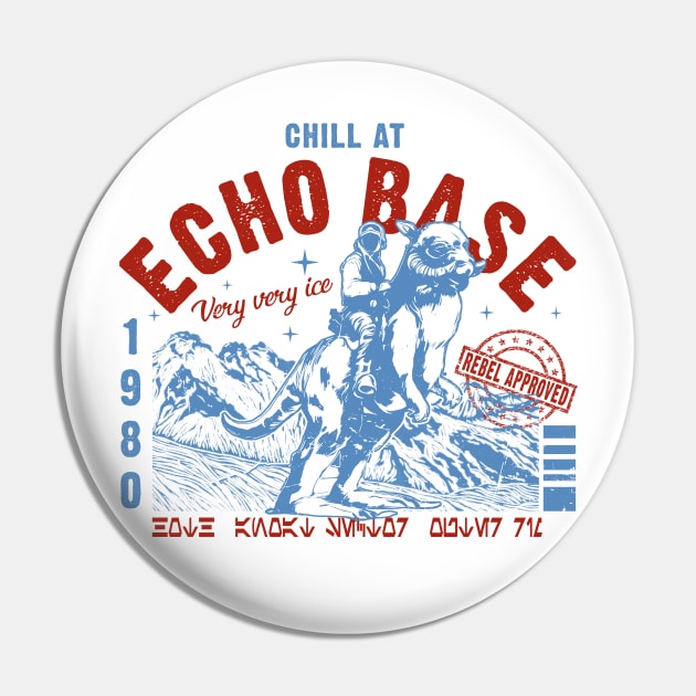 Echo Base Vintage Pin by PopCultureShirts