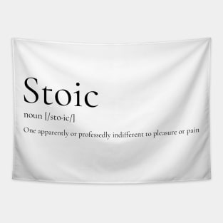 Stoic Definition Tapestry