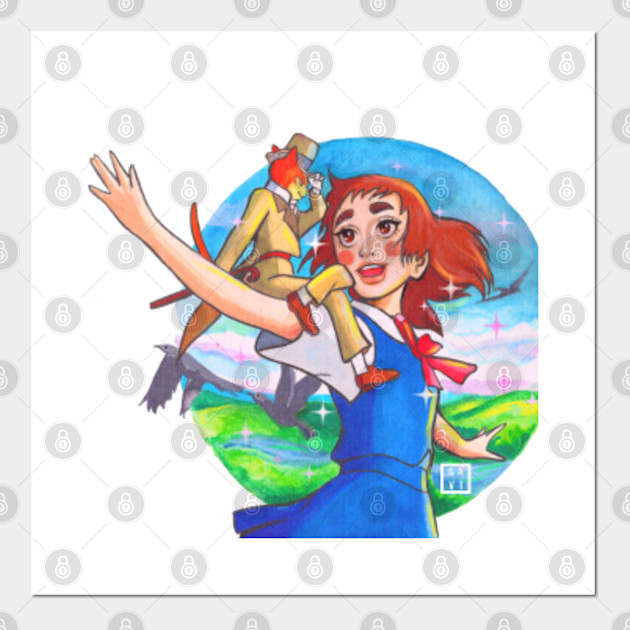 The Cat Returns Ghibli Fanart 6 Ghibli Poster Und Kunst Teepublic De