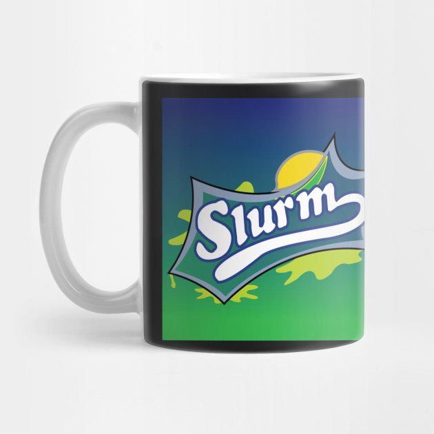 Slurm Sprite Logo Slurm Mug Teepublic