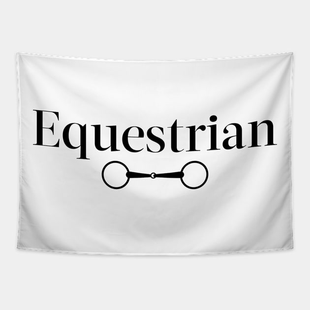 Equestrian Bit Tapestry by Horse Holic