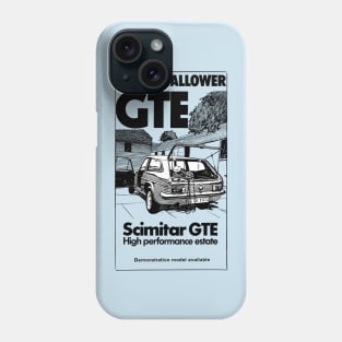 RELIANT SCIMITAR GTE - advert Phone Case