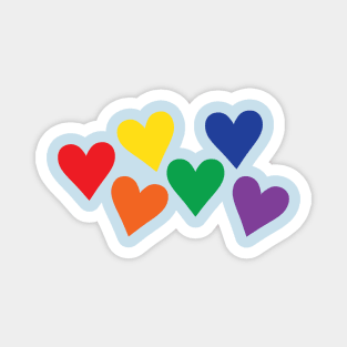 Hearts Pride Magnet