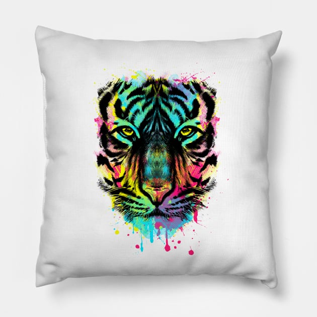 Hunting for Colors Pillow by clingcling